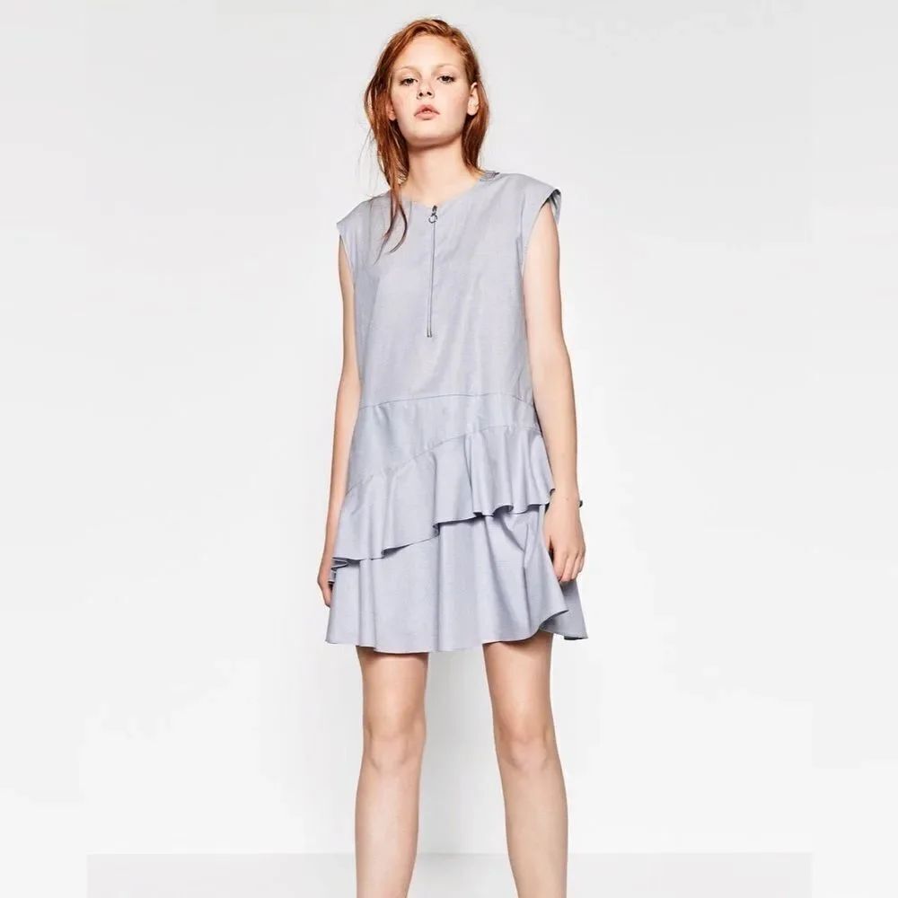 ✨DRESS WITH FRILLED SKIRT✨